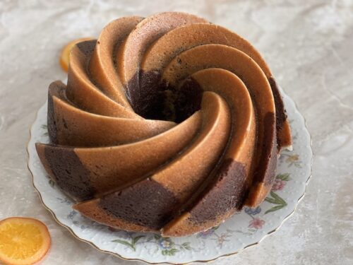 Chocolate Orange Marble Loaf Cake – Adigae